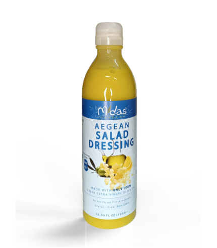 Salad Dressing EVOO – AEGEAN Mastic – 500ml PET Bottle (HoReCa)