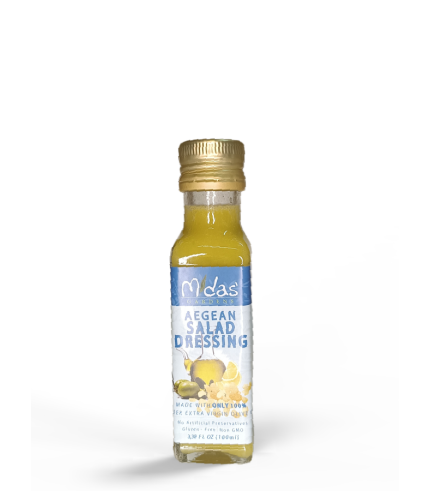 Salad Dressing EVOO – AEGEAN Mastic – 100ml Glass Bottle