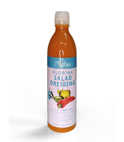Salad Dressing EVOO – FLORINA – 500ml PET Bottle (HoReCa)