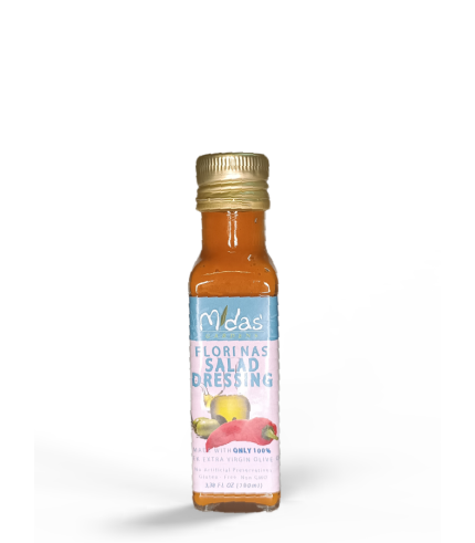 Salad Dressing EVOO – FLORINA – 100ml Glass Bottle