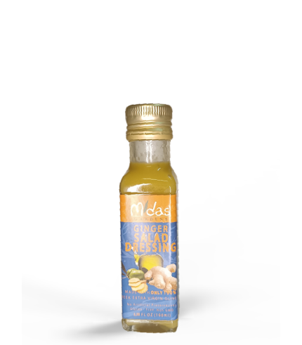 Salad Dressing EVOO – GINGER – 100ml Glass Bottle