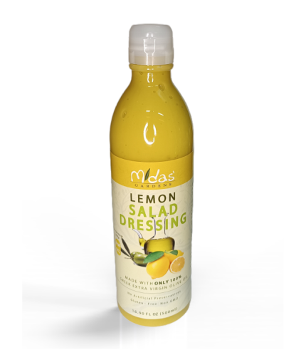 Salad Dressing EVOO – LEMON – 500ml PET Bottle (HoReCa)