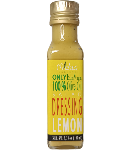 LEMON Salad Dressing with ONLY Extra Virgin Olive Oil