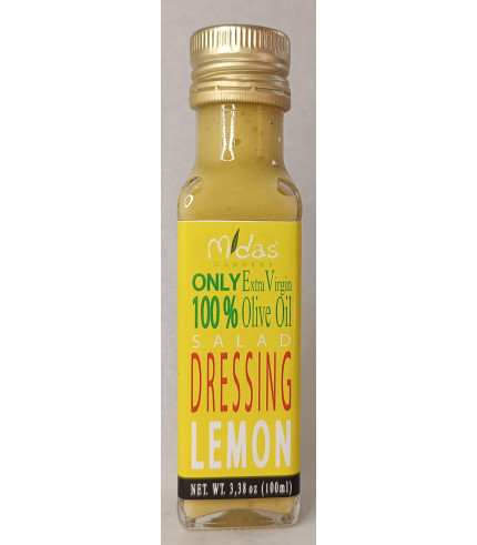 LEMON Salad Dressing with ONLY Extra Virgin Olive Oil