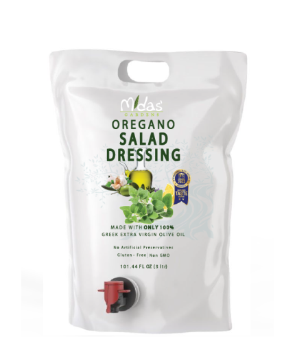 Salad Dressing EVOO – OREGANO – 3L Pouch (HoReCa)