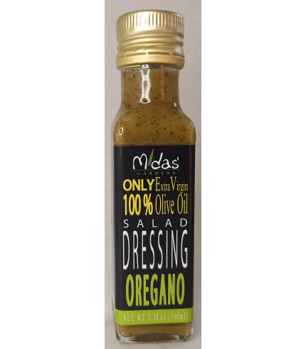 OREGANO Salad Dressing with ONLY 100% Extra Virgin Olive Oil