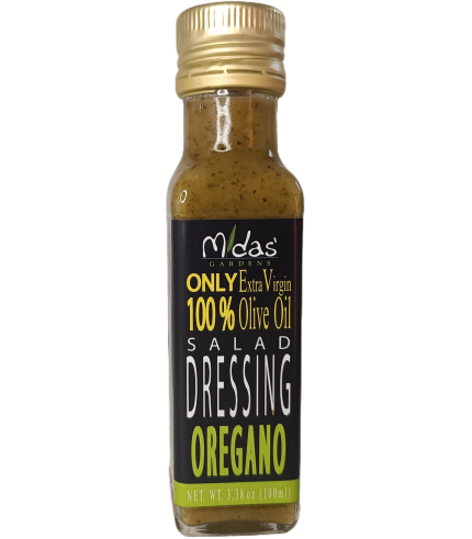 OREGANO Salad Dressing with ONLY 100% Extra Virgin Olive Oil